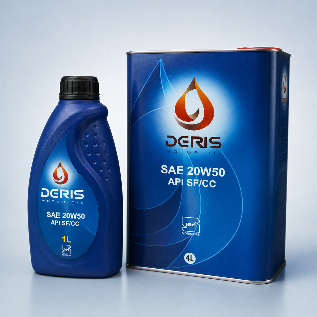 [DER-MO-SF-CC-20W50] DERIS Motor Oil SAE 20W-50 API SF/CC