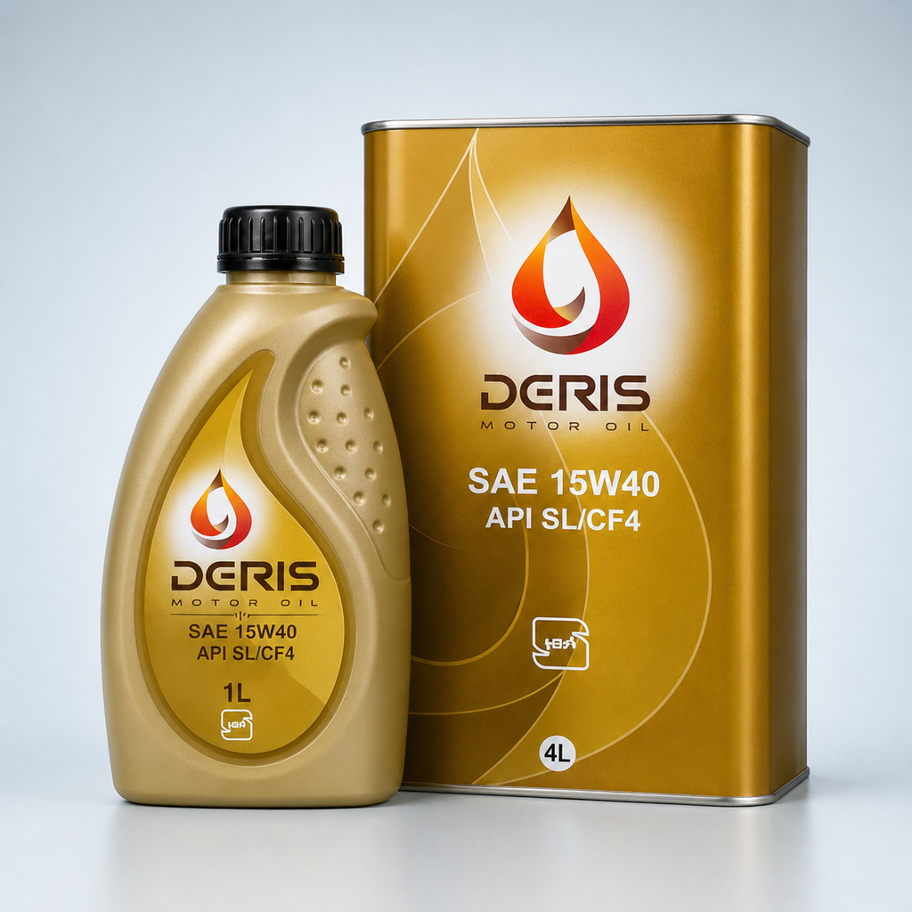 [DER-MO-SL-CF4-15W40] DERIS Motor Oil SAE 15W-40 API SL/CF-4